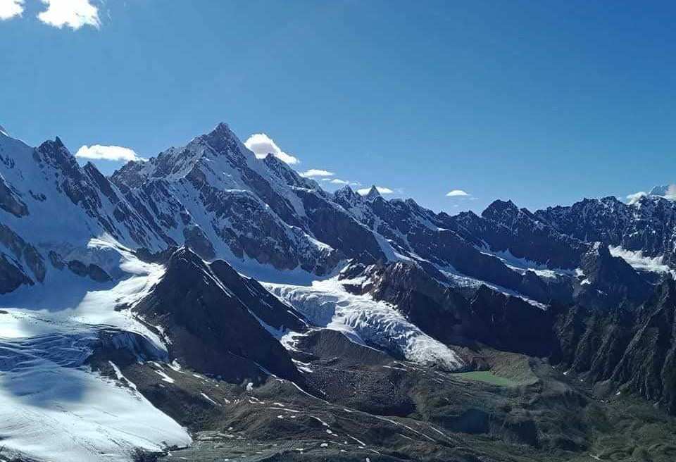Four Mountain Pass in karakoram Range Images